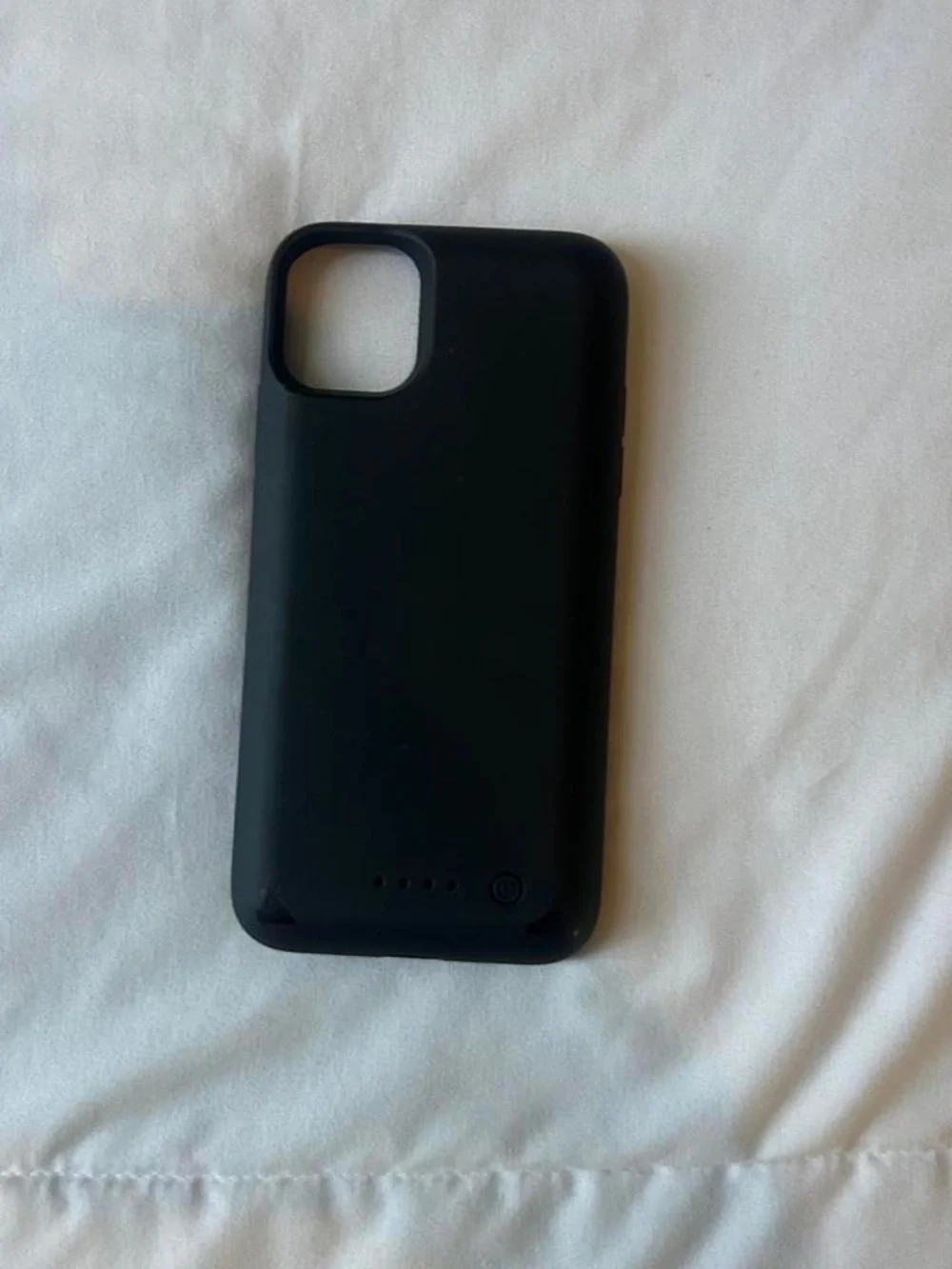 Portable Black Battery Case with Slim Protective Design